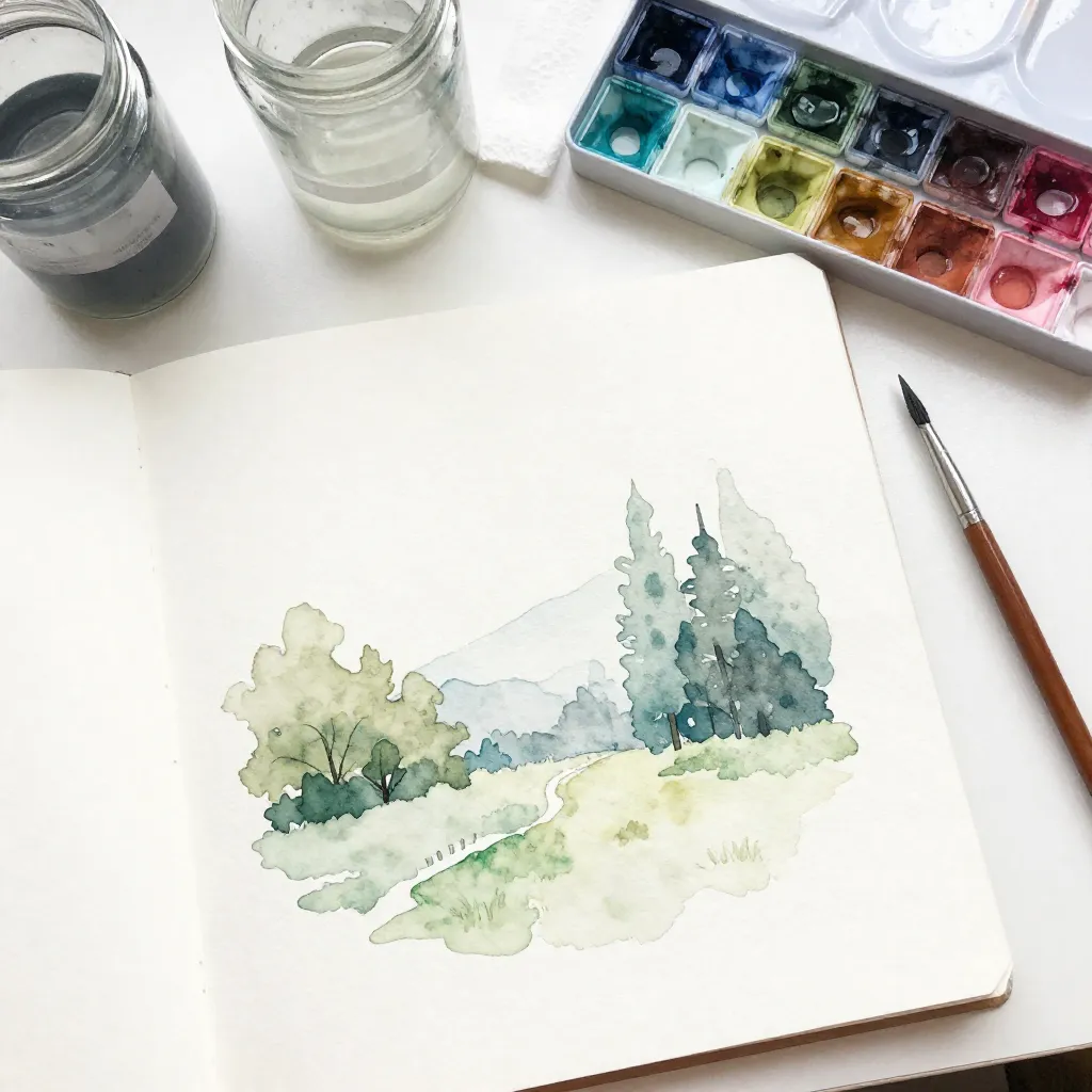 Watercolour painting workshop